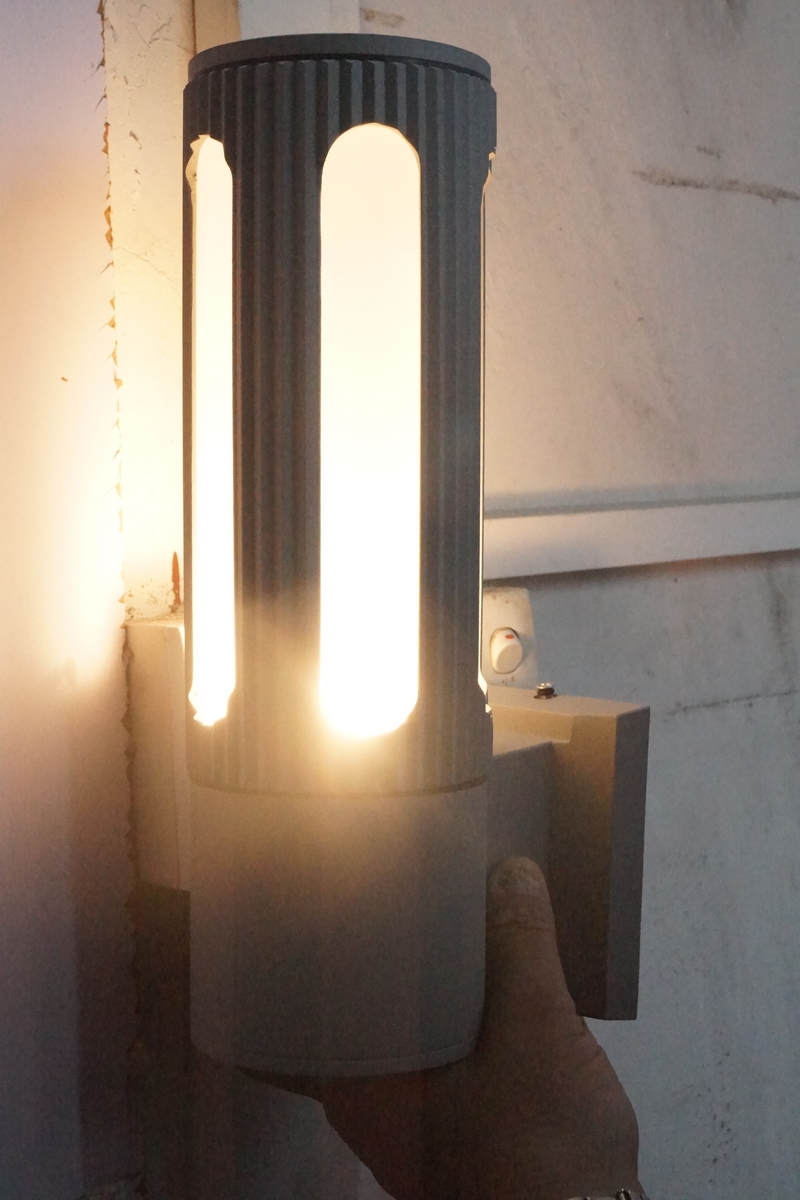 نوعية جيدة ضوء رماديّ ألومنيوم جدار ضوء (KA-G3114 / 2)