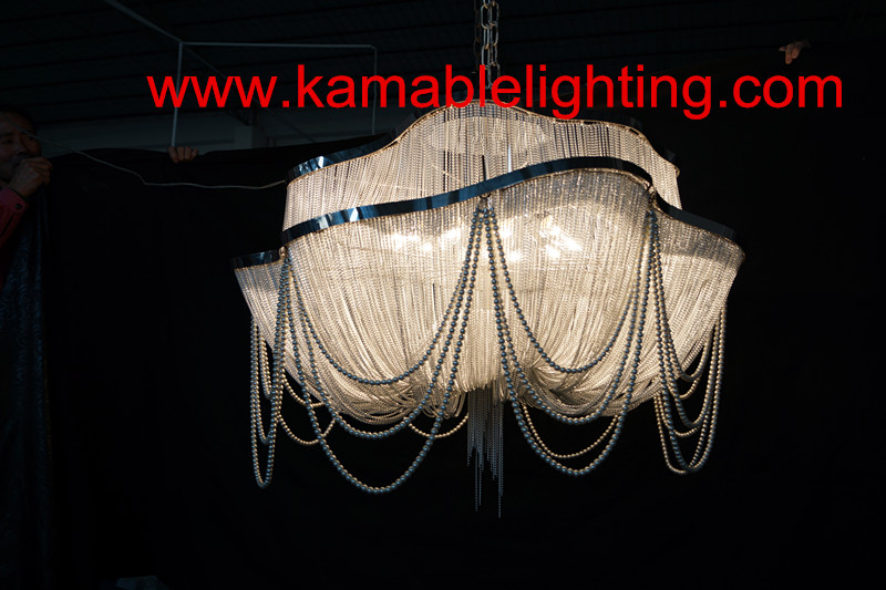 مشروع فندق الثريا الحديثة تصميم سلسلة مصباح (KA1219)