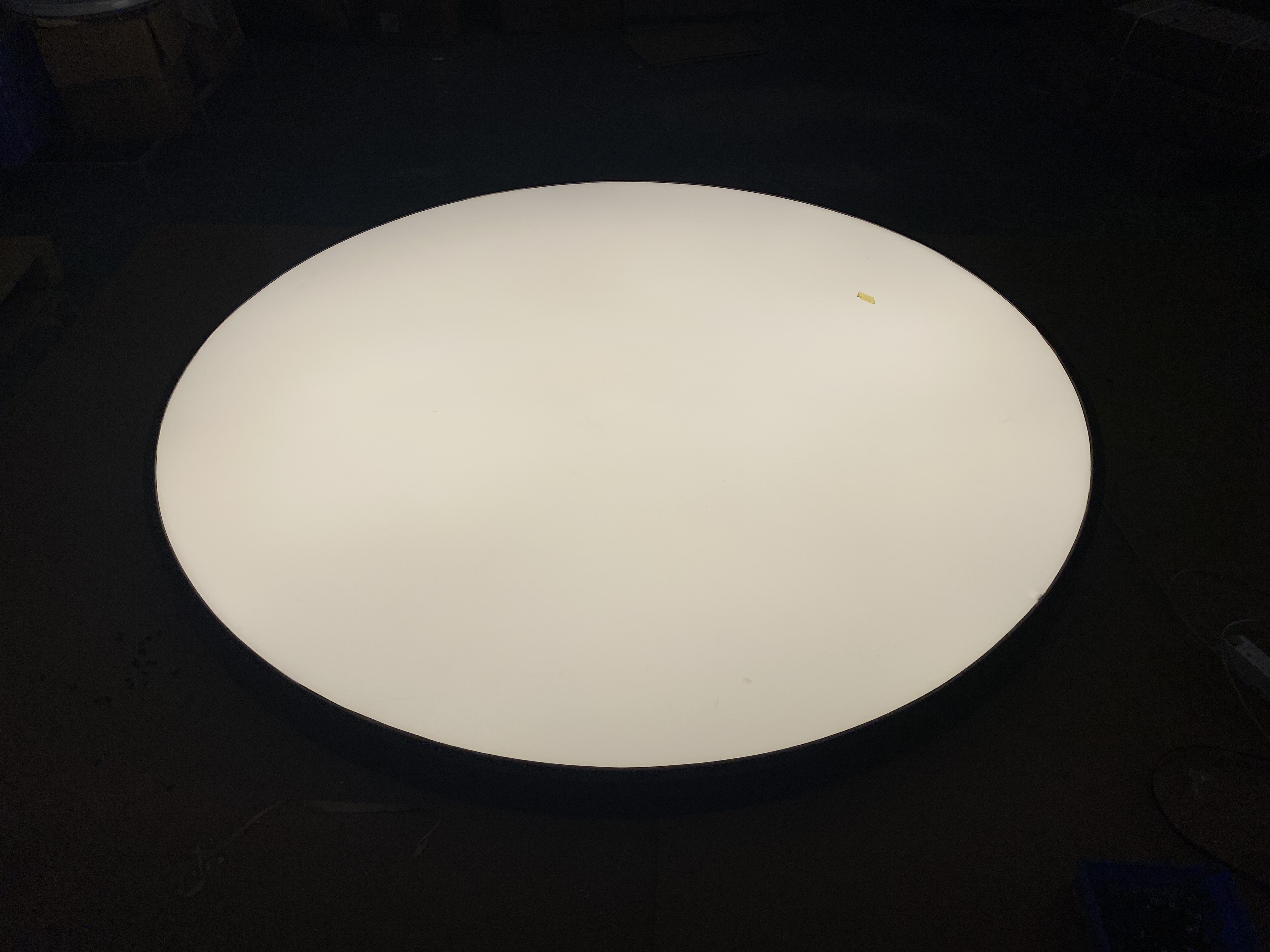 تركيب ضوء السقف الأكريليك من القماش الناعم للأشعة فوق البنفسجية