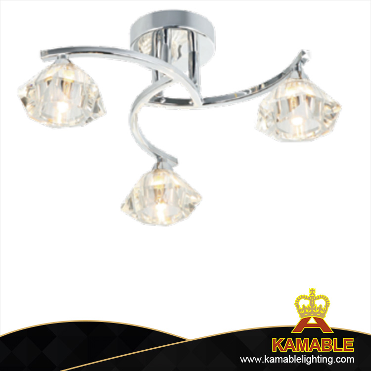 تصميم رائع شعبية LED كريستال كروم ضوء السقف (KC10884-6)