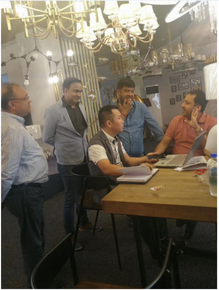 <div style="text-align: center;"><span style="font-size:8px;">الحصول على معلومات من العملاء</span></div> 