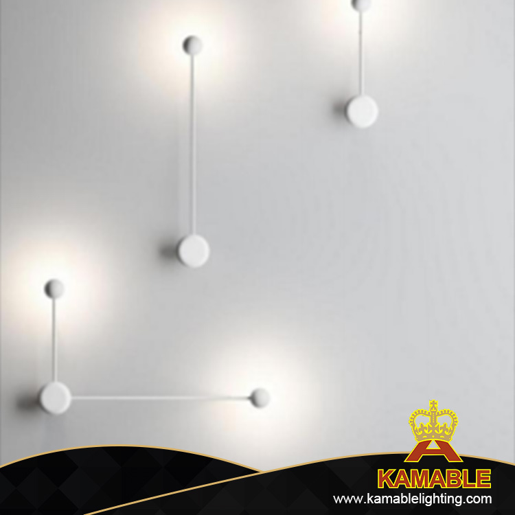 مصباح الجدار الفولاذي الفولاذي الفولاذي الفريد من نوعه اللامع (KA9956) 