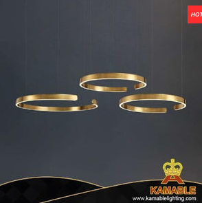 مجموعة مصباح قلادة زجاج المنزل الجديد