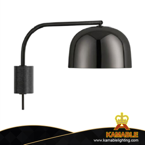 تصميم جديد موجز نمط أسود معدن E27 مصباح حائط (KJB02)