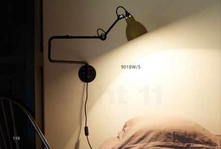 مصباح حائط حديث من الحديد الدافئ بجانب السرير (KA9018W / 5)