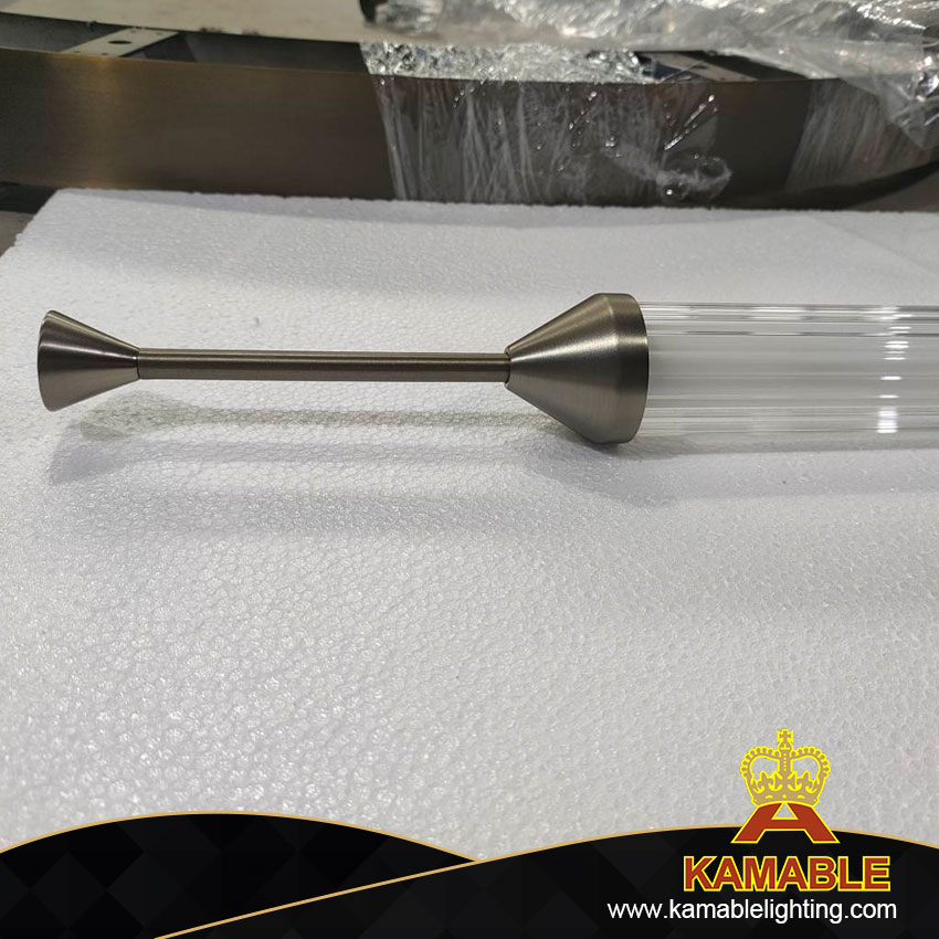 مصباح قلادة زجاجي مزخرف بتصميم رقيق من البرقوق في غرفة الطعام (KIZ-77P)