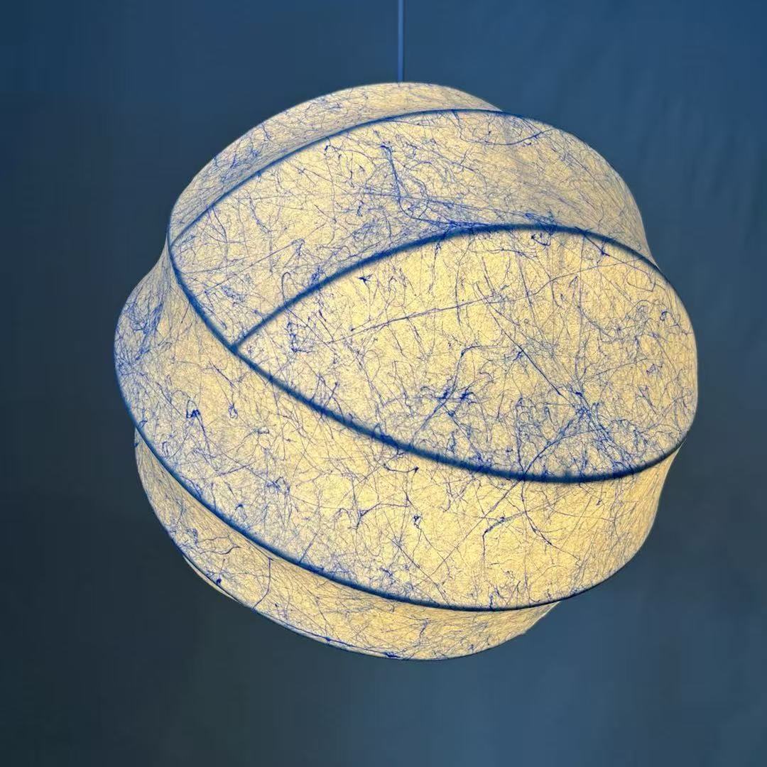 نسيج حريري بتأثير رخامي