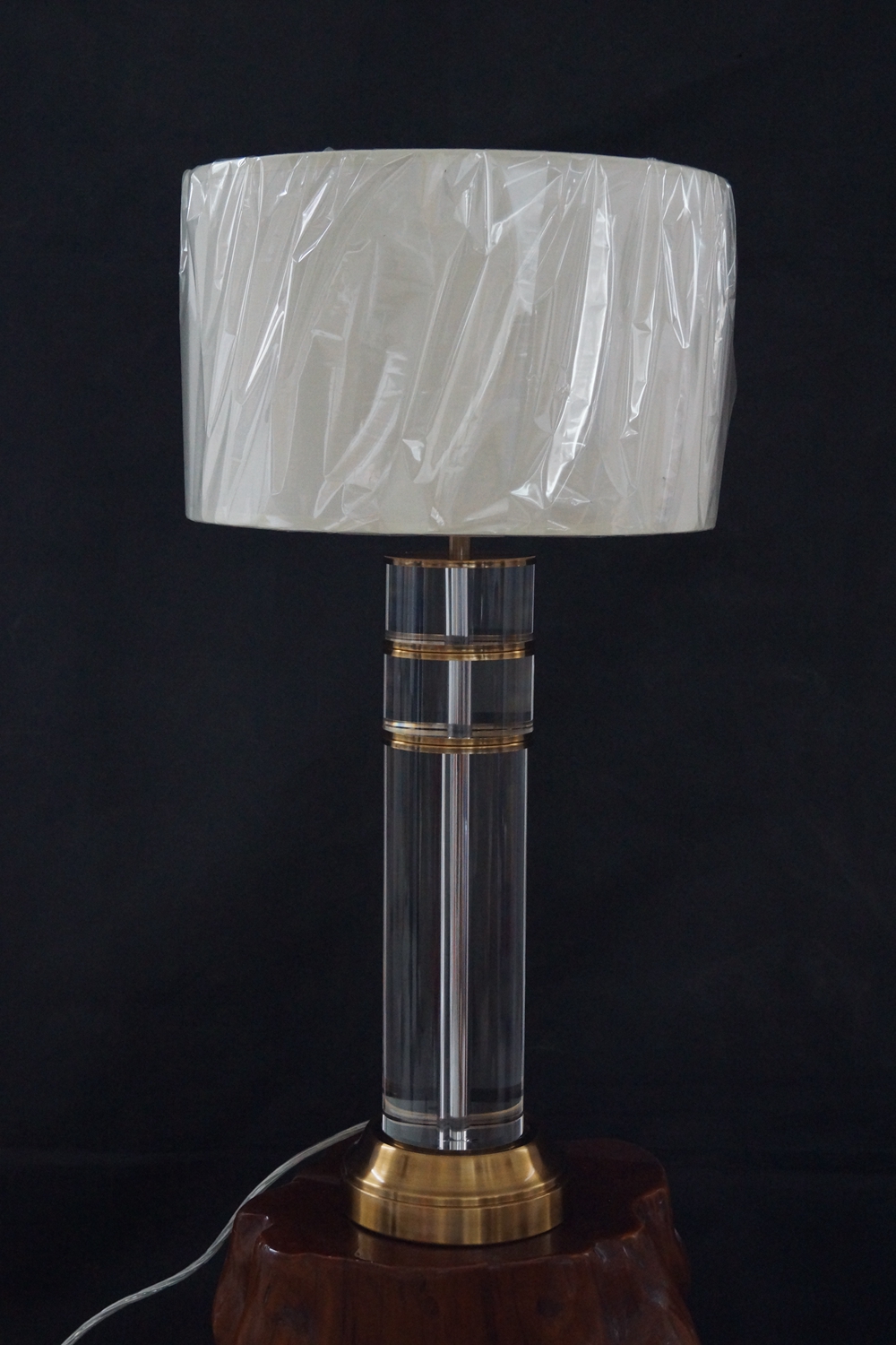 مصباح طاولة كريستال بتصميم عصري (KAT6114)