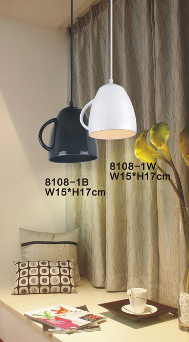 كوب تصميم قلادة مصباح الحديثة في الأماكن المغلقة (8108-1W)