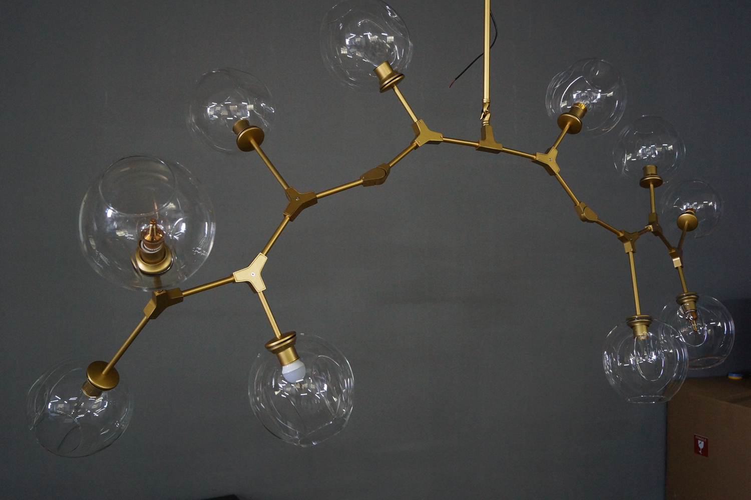 الزجاج الحديثة الكرة قلادة مطعم ضوء (KAMP0194)