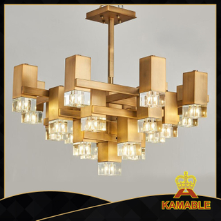 مصباح مُعلق تقليدي بتصميم Murano (GD18203P)