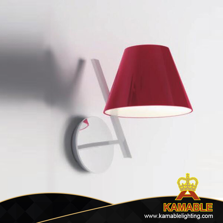 الاكريليك عاكس الضوء الزخرفية مصباح الجدار الداخلي الحديث (KA9963W / أحمر) 