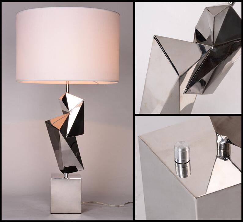 استخدام الفندق فن الديكور مصباح طاولة الفولاذ المقاوم للصدأ (TL3106-GD)