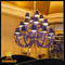 تشونغشان الحديثة كريستال قلادة الخفيفة لمشاريع ديكورات الفنادق الإضاءة (KA242)