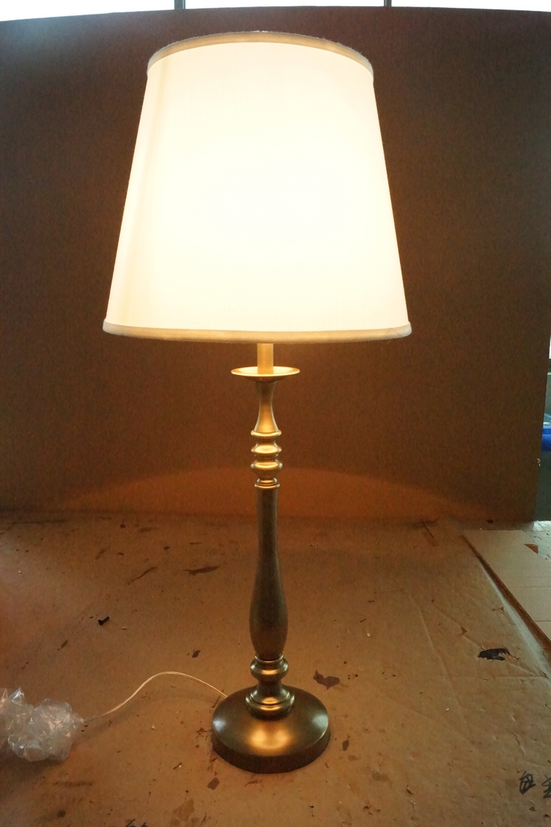 مصباح طاولة الفندق الحديث النحاس (LT-01)