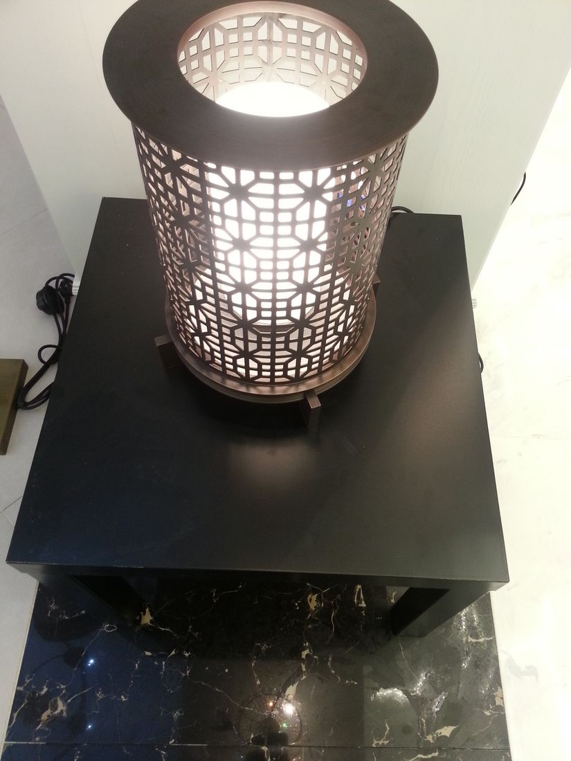 تصميم دقيق أضواء طاولة معدنية ديكور داخلي (WGT03 / 00/001)