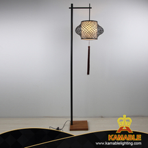 مصباح أرضي من خشب البامبو المعاصر (KAPLD-0155)