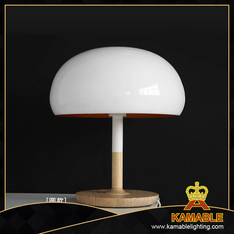 مصباح طاولة خشبي زخرفي حديث E27 (MT21110-1S-380)
