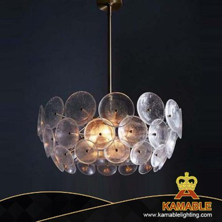 مصباح معلق من الزجاج الشفاف لديكور المنزل (KPL1813)