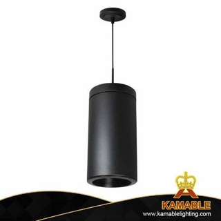 المصباح المتدلي من الألومنيوم الأسود بتصميم بسيط (KPL1819)