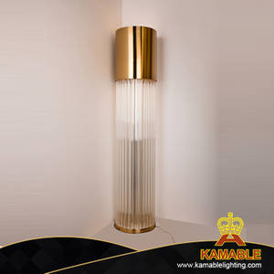 مصباح أرضي زجاجي جديد حديث للمنزل (KAF8K156)